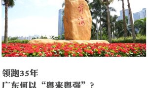 领跑35年，广东何以“粤来粤强”？