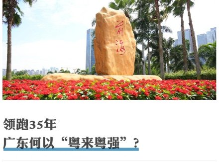 领跑35年，广东何以“粤来粤强”？