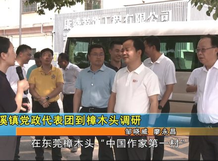 清溪镇党政代表团到樟木头调研 交流乡村振兴