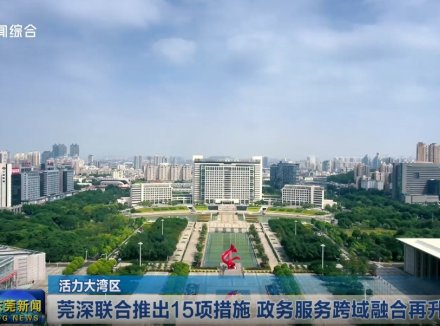 莞深联合推出15项措施 政务服务跨域融合再升级